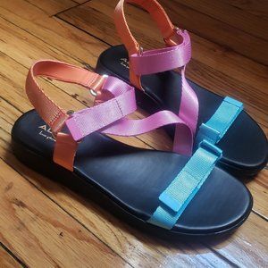 Aldo Strappy Multicolored Sandal